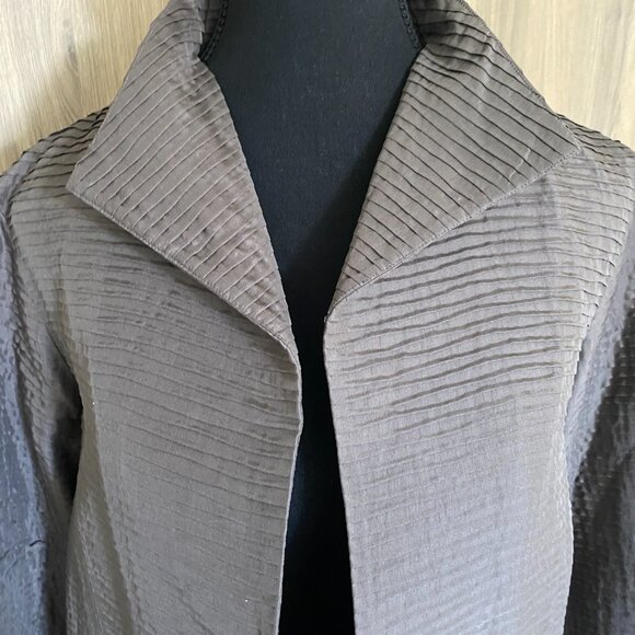 Eileen Fisher Silk Jacket - Picture 3 of 12